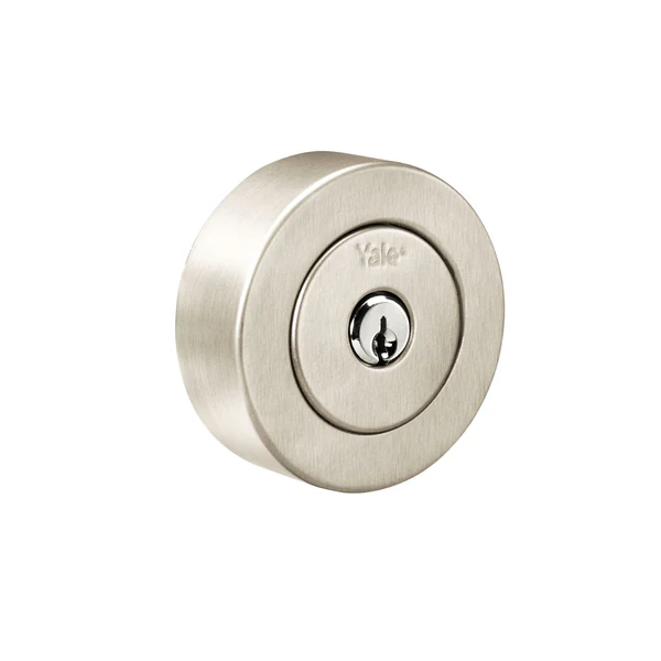 Deadbolt - Flat Round Single Cylinder